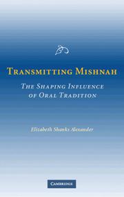 Transmitting Mishnah cover