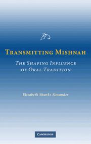 Transmitting Mishnah cover