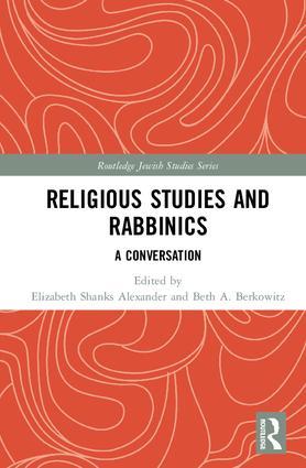 Religious Studies and Rabbinics cover