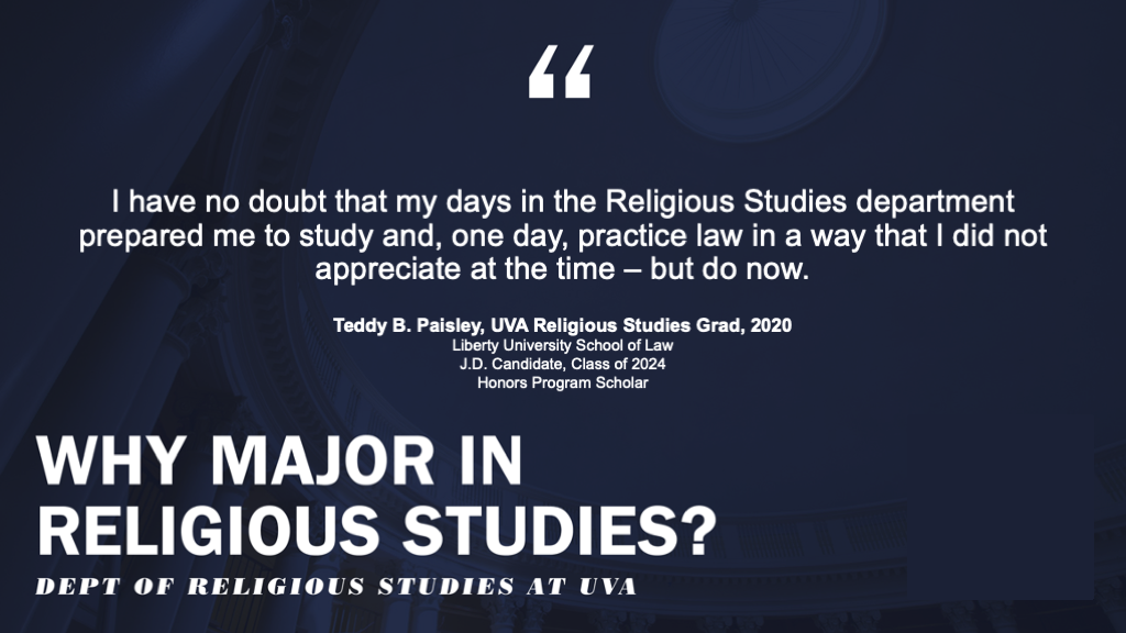 Why major in religious studies